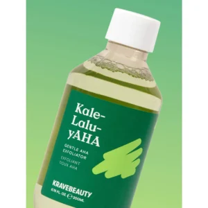 KraveBeauty Kale-Lalu-Yaha Gentle AHA Exfoliator | Glycolic Acid for Sensitive Skin