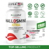 Hallusa Natural Hallosmine Xtra 60 Capsules + Free Cream | Vein & Circulation Support