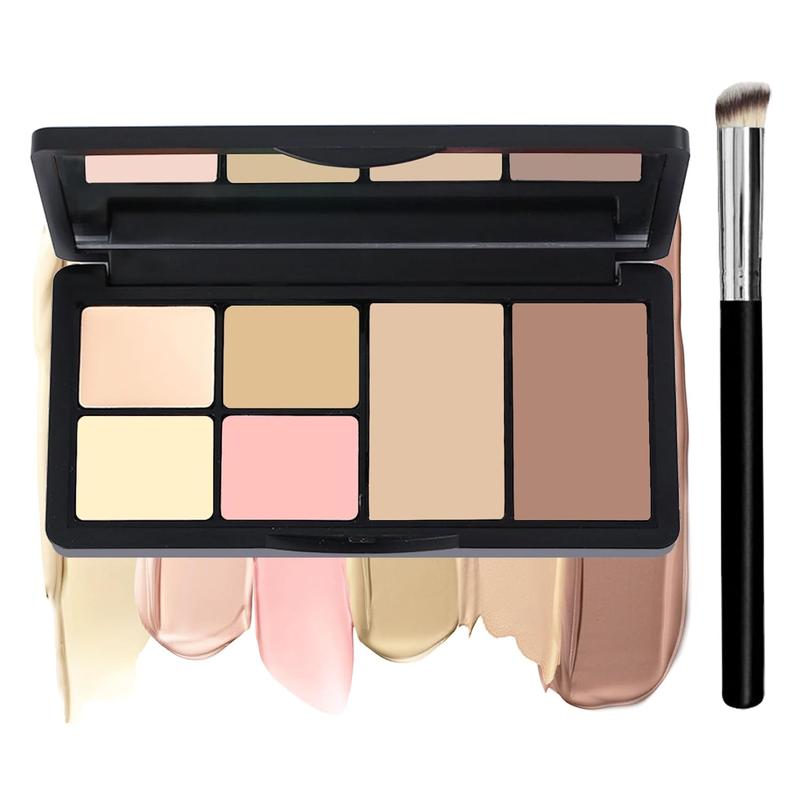 Concealer Contour Makeup Palette Cream Foundation Palette for Dark Circles