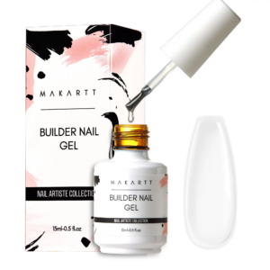 Makartt 7-in-1 Builder Nail Gel 15ml | Repair, Strengthen & Extension Base Coat