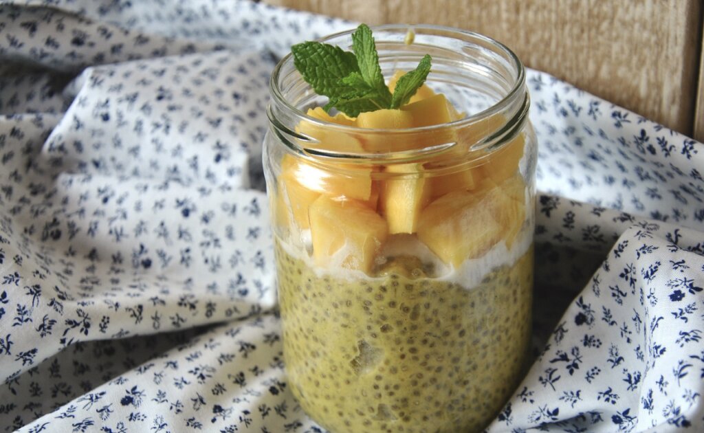 Cashew Milk Chia Pudding with Mango Cream - Femme Coach article featured image
