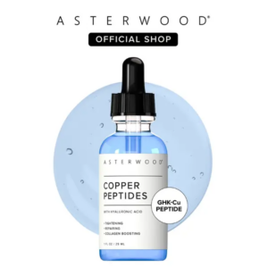 GHK-Cu Copper Peptide Serum | Tightening, Collagen Boosting & Hydrating with Hyaluronic Acid