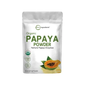 Micro Ingredients Organic Papaya Powder 8oz | Pure Superfood Supplement