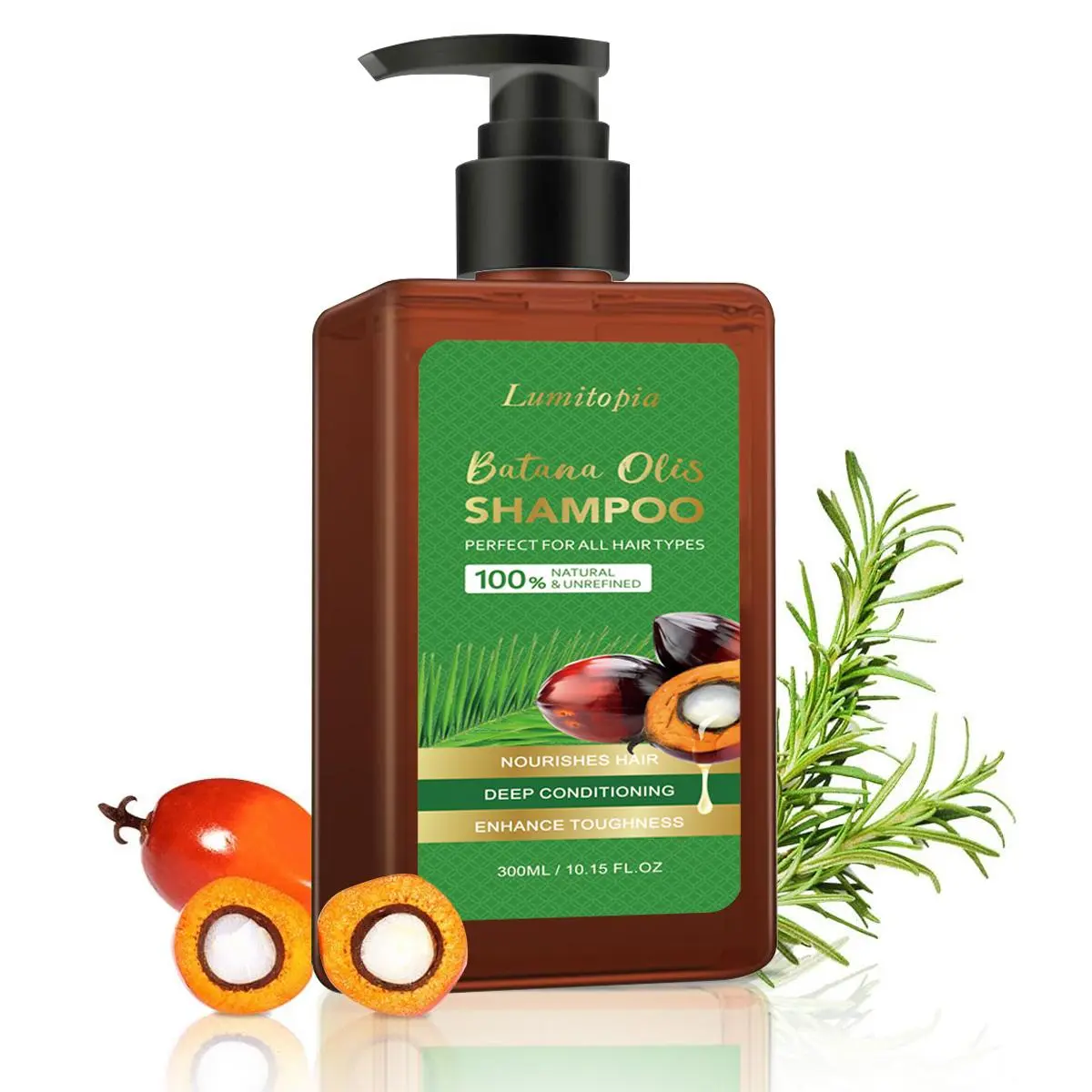LUMINOPIA Batana Oil Shampoo -Promote Hair Growth,Strengthening,& Cleansing 10.14 0z (300ml) with Natural Extract